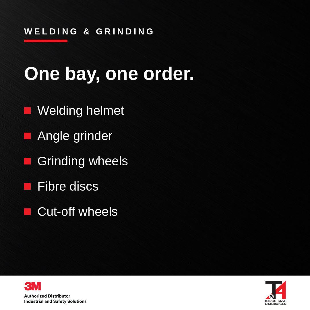 T&A Industrial and 3M one bay one order checklist card